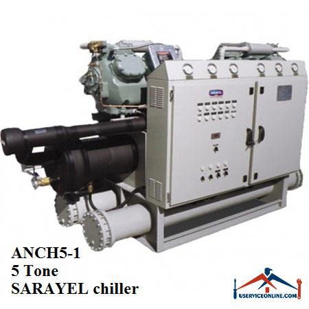 ANCH5-1SARAYEL chiller چیلر تراکمی آبی سارائیل 5 تن ANCH5-1