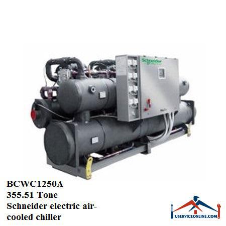 BCWC1250ASchneider electric air-cooled chiller چیلر آب خنک سانترفیوژ اشنایدر 355.51تن BCWC1250A