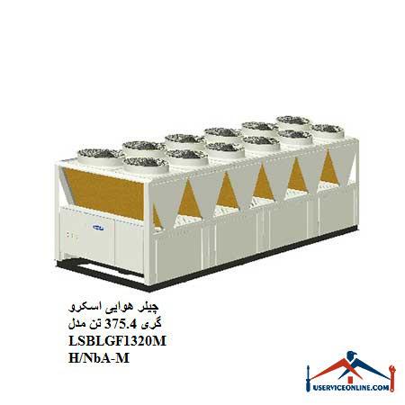 LSBLGF1320MHNbA-M چیلر هوایی اسکرو گری 375.4 تن