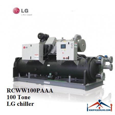 RCWW100PAAALG chiller چیلر تراکمی آبی اسکرو ال جی 100 تن RCWW100PAAA