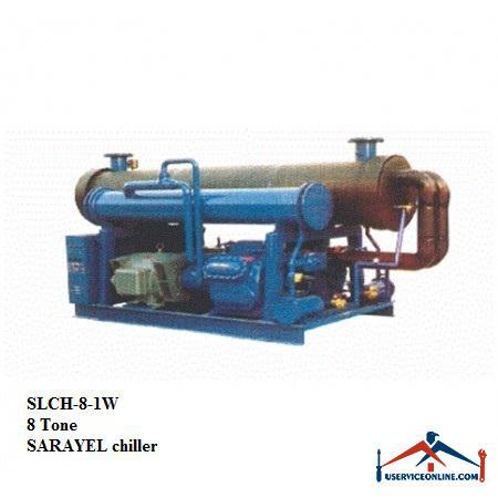 SLCH-8-1WSARAYEL chiller چیلر تراکمی آبی رفت و برگشتی ساراول 8تن SLCH-8-1W