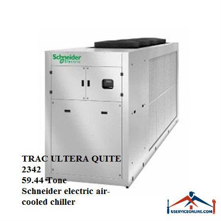 TRAC ULTERA QUITE 2342Schneider electric air-cooled chiller چیلر هوا خنک اسکرال با فن AC اشنایدر 61.14 تن TRAC 2342