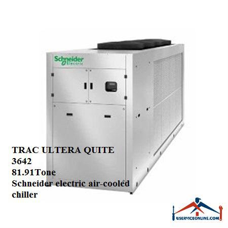 TRAC ULTERA QUITE 3642Schneider electric air-cooled chiller چیلر هوا خنک اسکرال با فن AC اشنایدر 85.89 تن TRAC 3642