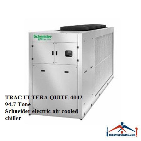 TRAC ULTERA QUITE 4042Schneider electric air-cooled chiller چیلر هوا خنک اسکرال با فن EC اشنایدر 94.7 تن TRAC ULTERA QUITE 4042