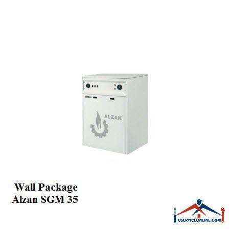 Wall Package Alzan SGM 35 پکیج شوفاژ زمینی ALZAN آلزان SGM 35