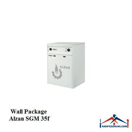 Wall Package Alzan SGM 35f پکیج شوفاژ زمینی ALZAN آلزان SGM 35F