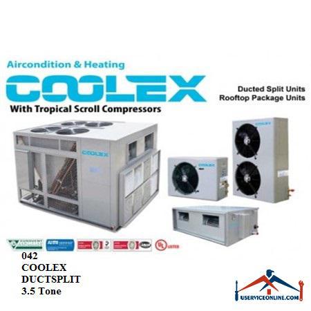 042COOLEX DUCTSPLIT داکت اسپلیت کولکس 3.5 تن مدل 042