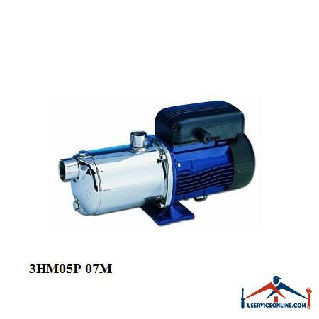 3HM05P 07M پمپهای طبقاتی لوارا تمام استیل آبرسانی مدل 3HM05P 07M