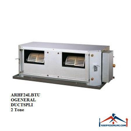 ARHF24LBTUOGENERAL DUCTSPLI داکت اسپلیت اجنرال 2 تن مدل ARHF24LBTU
