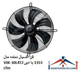 Axial blower model VIK-30L4T2 with flow 1353 cfm فن آکسیال دمنده مدل VIK-30L4T2 با دبی 1353 cfm