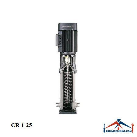 CR 1-25 پمپ گراندفوس آبرسانی عمودی طبقاتی مدل CR-125