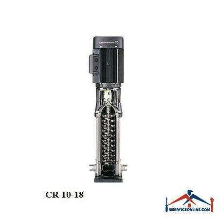 CR 10-18 پمپ گراندفوس آبرسانی عمودی طبقاتی مدل CR 10-18