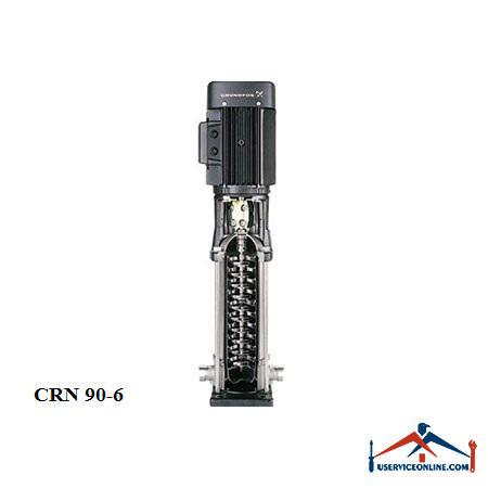 CRN 90-6 پمپ گراندفوس آبرسانی عمودی طبقاتی مدل CRN 90-6