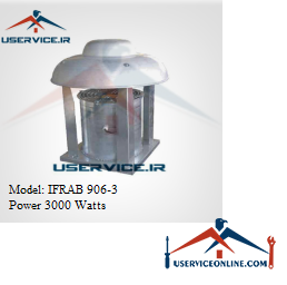 Iranian Ceiling Axial Fan IFRAB 906-3 فن آکسیال سقفی ایرانیان فن مدل IFRAB 906-3 قدرت 3000 وات