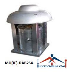 MD(IF)-RAB254- فن آکسیال مکش و دهش مدل MD(IF)-RAB25