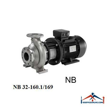 NB 32-160.1169 پمپ سيرکولاتور گراندفوس زمینی مدل NB 32-160.1/169