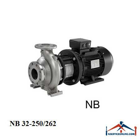 NB 32-250262 پمپ سيرکولاتور گراندفوس زمینی مدل NB 32-250/262