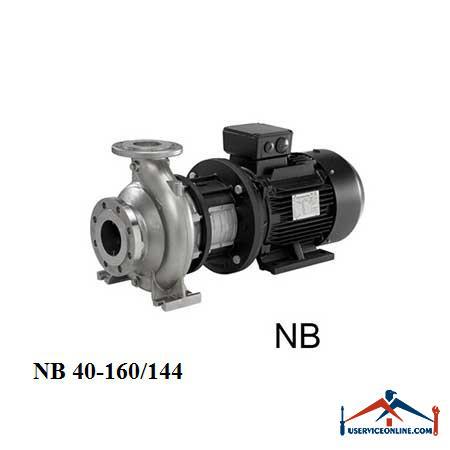 NB 40-160144 پمپ سيرکولاتور گراندفوس زمینی مدل NB 40-160/144