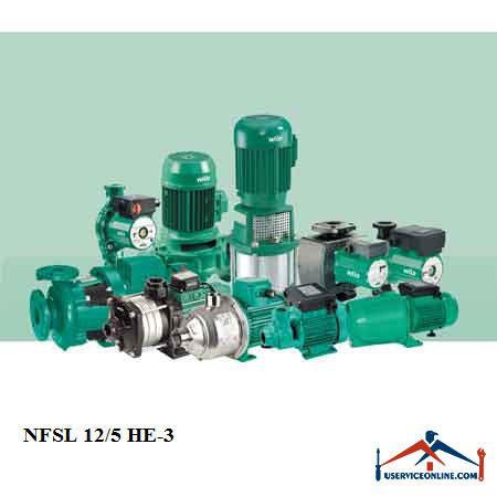 NFSL 125 HE-3 پمپ خطی سيرکولاتور ویلو مدل NFSL 12/5 HE-3