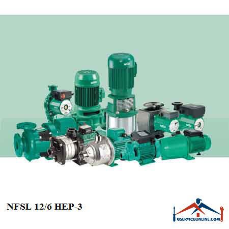 NFSL 126 HEP-3 پمپ خطی سيرکولاتور ویلو مدل NFSL 12/6 HEP-3