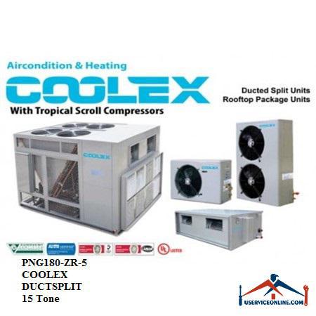 PNG180-ZR-5COOLEX DUCTSPLIT داکت اسپلیت کولکس 15 تن مدل PNG180-ZR-5