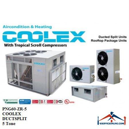 PNG60-ZR-5COOLEX DUCTSPLIT داکت اسپلیت کوکلس 5 تن مدل PNG60-ZR-5