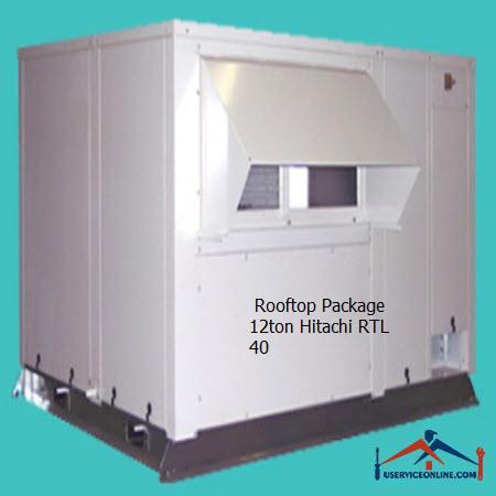 Rooftop Package 12ton Hitachi RTL 40 پکیج پشت بامی 12تن Airwell ایرول RTL 40