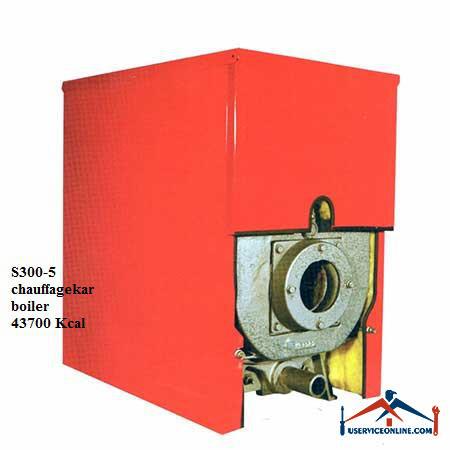 S300-5chauffagekar boiler دیگ آب گرم چدنی شوفاژکار 43700 کیلوکالری مدل S300-5