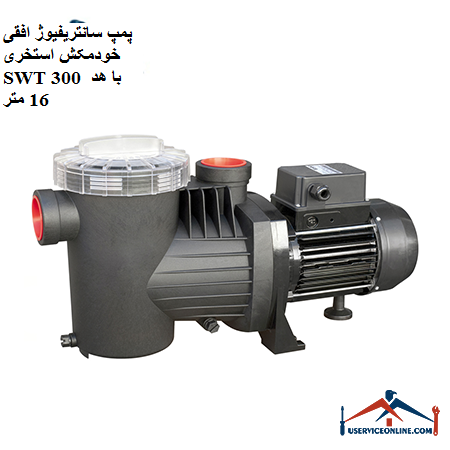 SWT 300 pool self-priming horizontal centrifugal pump with 16 m head پمپ سانتریفیوژ افقی خودمکش استخری SWT 300 با هد 16 متر
