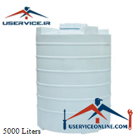 Vertical Storage Source (5000) منبع ذخیره عمودی 5000 لیتری شرکت پلی اتیلن نوین