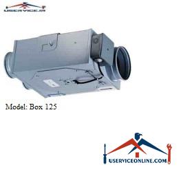 Blaberg Box Industrial Ventilator Box 125 هواکش صنعتی BOX بلابرگ مدل BOX 125
