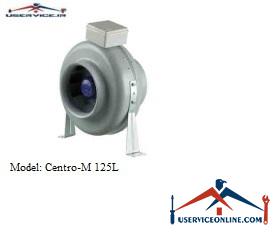Blaberg Centro-M Industrial Ventilator Centro-M 125L هواکش صنعتی CENTRO-M بلابرگ مدل CENTRO-M 125L