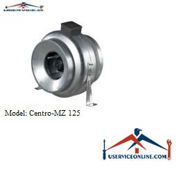 Blaberg Centro-MZ Industrial Ventilator Centro-MZ 125 هواکش صنعتی Centro-MZ بلابرگ مدل Centro-MZ 125