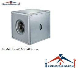Blaberg Iso Industrial Ventilator Iso-V 630 4D max هواکش صنعتی ISO-V بلابرگ مدل ISO-V 630 4D MAX