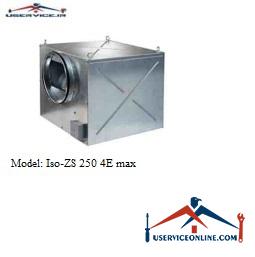 Blaberg Iso Industrial Ventilator Iso-ZS 250 4E max هواکش صنعتی ISO-ZS بلابرگ مد ISO-ZS 250 4E MAX