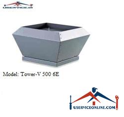 Blaberg Tower-V Industrial Ventilator Tower-V 500 6E هواکش صنعتی TOWER-V بلابرگ مدل TOWER-V 500 6E