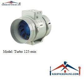 Blaberg Turbo Industrial Ventilator Turbo 125-min هواکش صنعتی TURBO بلابرگ مدل TURBO 125-MIN