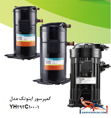 کمپرسور اینوتک مدل YSH89T2-102 کمپرسور اینوتک مدل YSH89T2-102